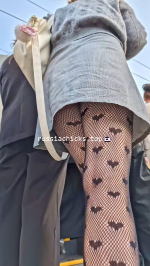 what a pantyhose at this teen girl