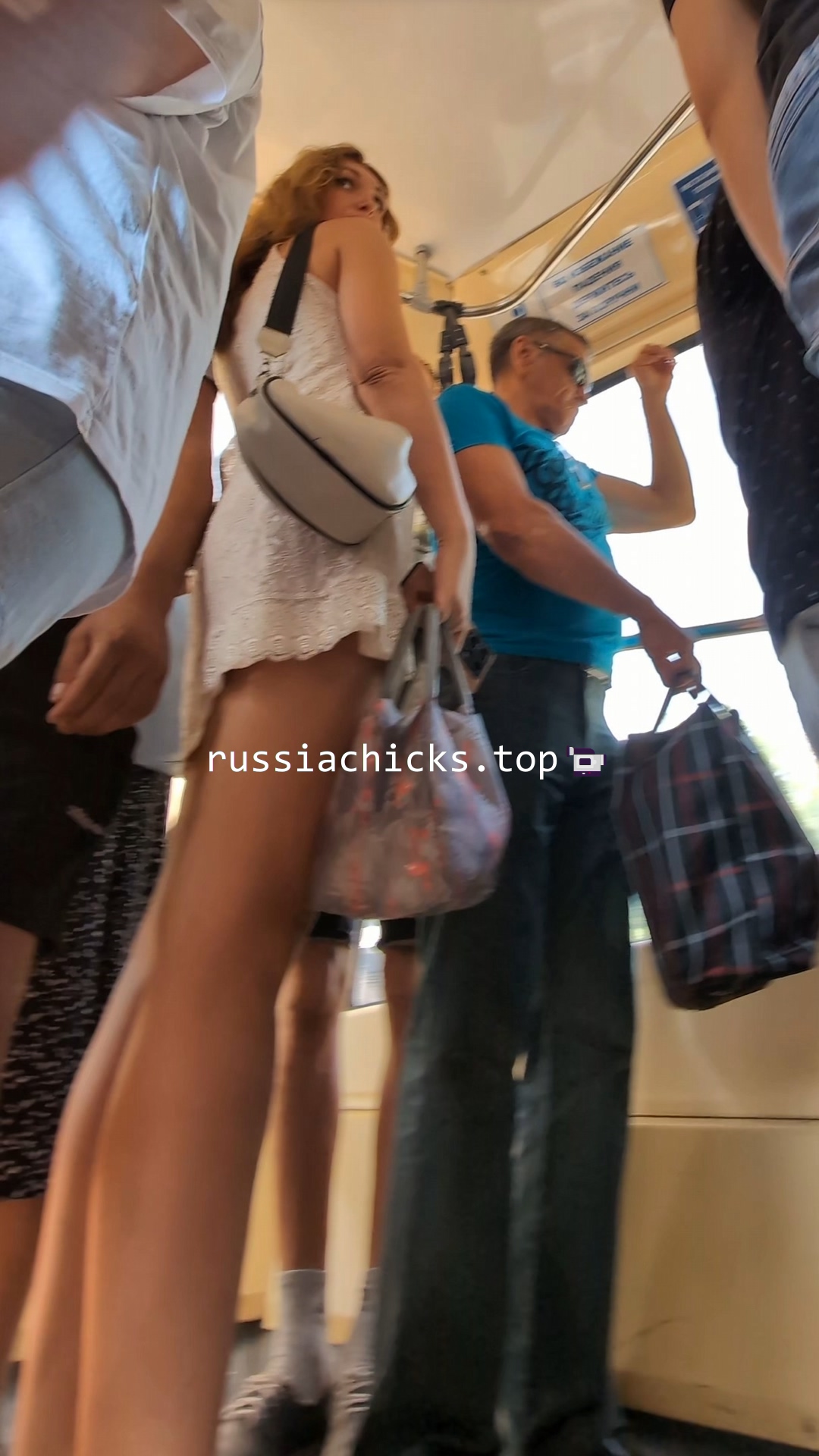 amazing morning girl in light dress
