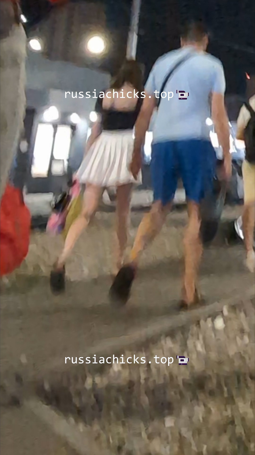 quick shots at sexy girl in tram