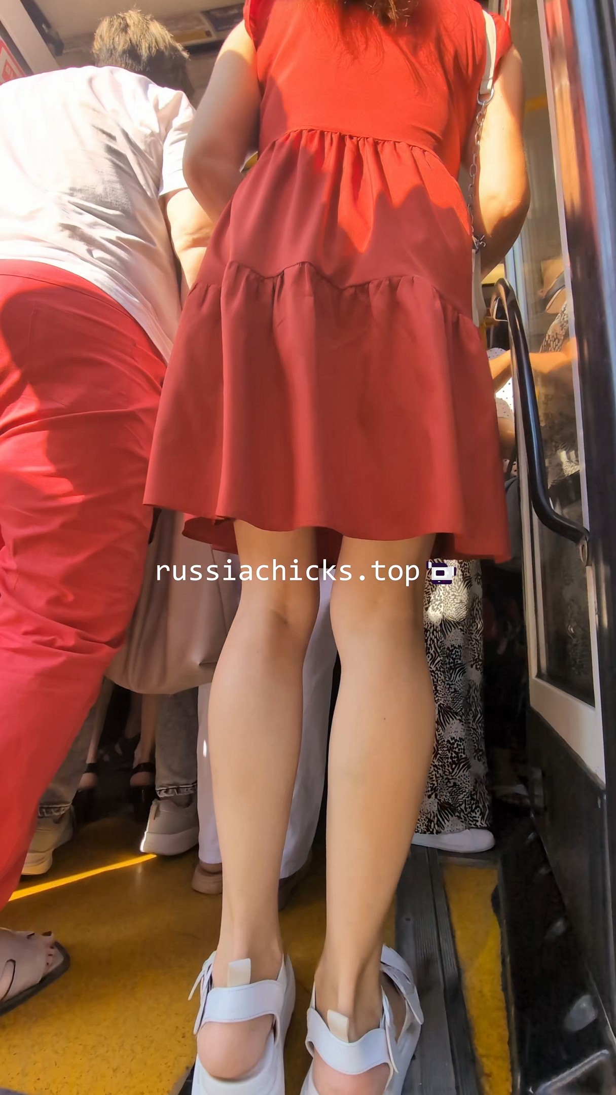 i morning shots woman in dress